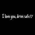 💓 I love you, drve safe Sticker(3pcs)