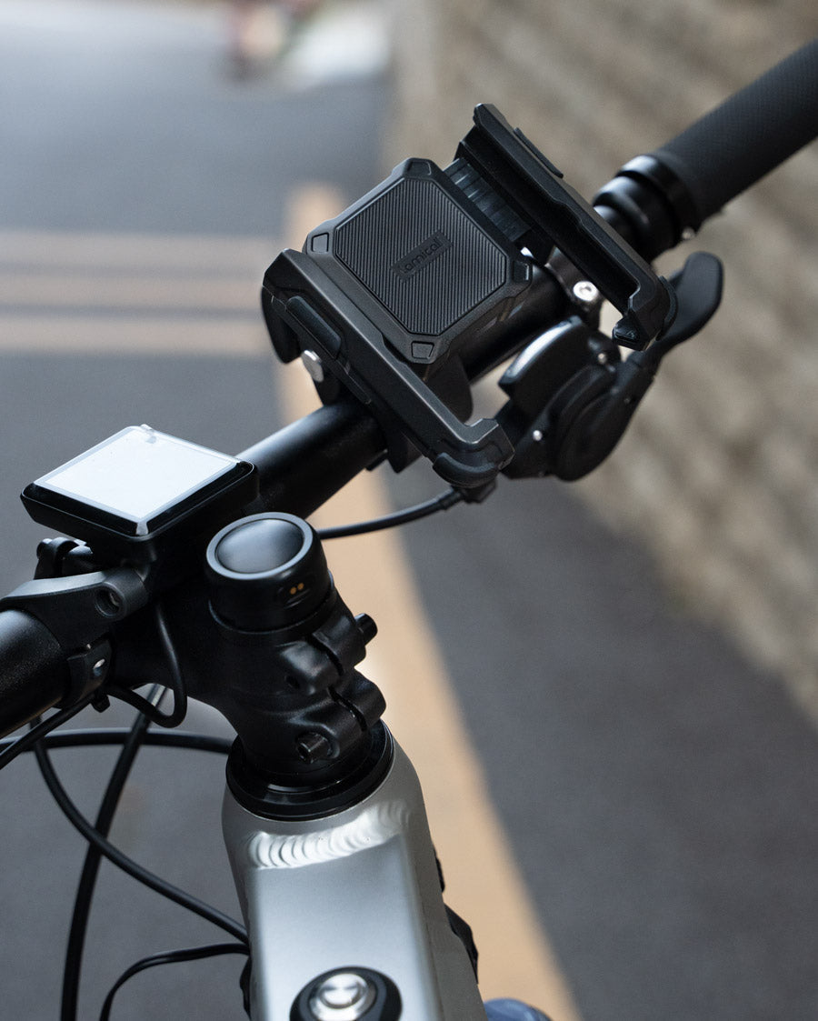 Bike Phone Mount for Bike with Quick-Release, [Camera Friendly] Motorcycle Phone Mount for iPhone 17-16-15-14-13-12-11 All Series, Galaxy S22/S23/S24/S25 Ultra, 2.4~3.54" Wide Phones